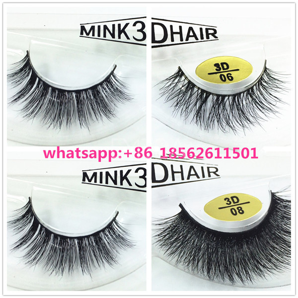 Real Glossy 3D Mink the best false eyelashesEL79